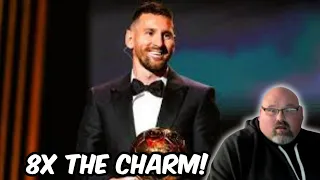 American Reacts to Lionel Messi - Ballon d'Or 2023 Winner - The Movie..