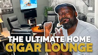 The Ultimate Home Cigar Lounge (on a budget): Puff, Sip, Chat... Home Edition
