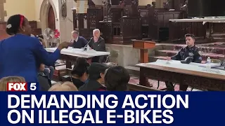 New Yorkers demand action on illegal e-bikes