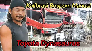 Kalibrasi BOSPOM (PILPOM) DYNA secara manual || TOYOTA DYNA