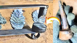 The secret of creative people!!  Take advantage of scrap iron for work tools