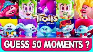 Guess 50 Special Moments in Trolls Band Together that you MISSED | Sweet Dreams, BroZone Perfect