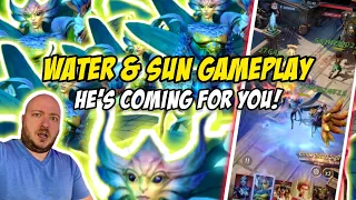 PLAYTESTING WATER & SUN | Arena, VoC, Guild Conquest, Expedition, Raid Boss Gameplay