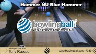 bowlingball.com Hammer NU Blue Hammer Bowling Ball Reaction Video Review