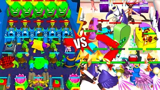 Merge Zombies Vs Color Monster Alphabet Friends ⭐ Merge Simulator Battles
