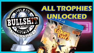 PLATINUM UNLOCKED! IT TAKES TWO - A CO-OP ADVENTURE COMPLETED SOLO - ALL TROPHIES AS I GOT THEM