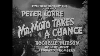 Mr  Moto Takes A Chance 1938 Peter Lorre full movie