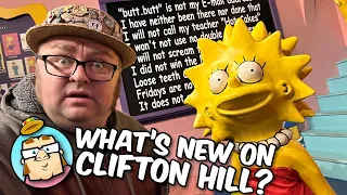 Whats New in Clifton Hill? - New Figures at the Wax Museum - Abandoned Dark Ride - Falls at Night