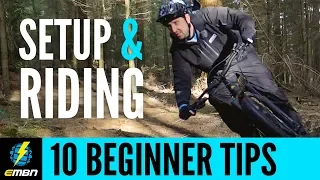 10 E-MTB Tips For Beginners | Bike Setup And Riding