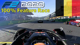 F1 2020 - Let's Make Tsunoda F2 Champion #17: 100% Feature Race Spa