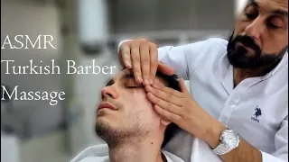 ASMR Turkish Barber Face, Head and Body Massage