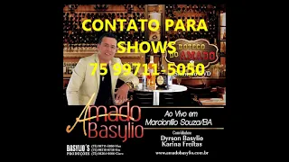 Amado Basylio, Cd Promocional Ao Vivo,