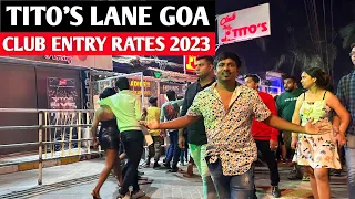 Titos Lane Goa in New Year Night 2023 | Club Entry Rates, Party Place | Goa Nightlife & Night Club