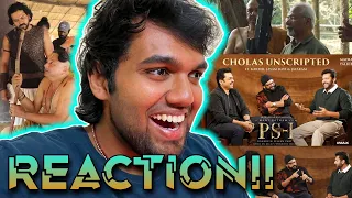PS - 1 Cholas Unscripted ft. Karthi, Jayam Ravi & Jayaram | REACTION!! | Mani Ratnam | Lyca |