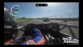 Battle between 2x Ariel Atom 4 sequential, almost crashed my new car 🏎️