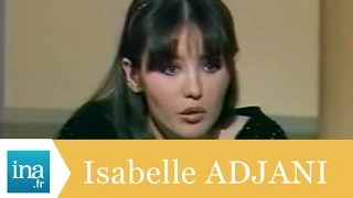 Isabelle Adjani "Je ne suis pas malade" - Archive INA