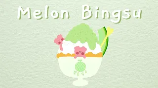 Melon Bingsu🍈🍧 | Cute Piano Music, Royalty Free