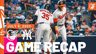 Orioles vs. Yankees Game Recap (7/6/23) | MLB Highlights | Baltimore Orioles