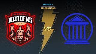 SMITE Challenger Circuit Phase 1 Relegations: Kaolin Wardens Vs We Ready