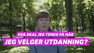 Tre tips til valg av utdanning