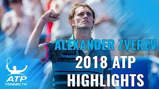 ALEXANDER ZVEREV: 2018 ATP Highlight Reel