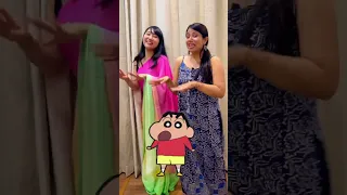 Badal Barsa bijuli in Shinchan voice @mayojapan  #youtubeshorts #shinchan #badalbarsabijuli