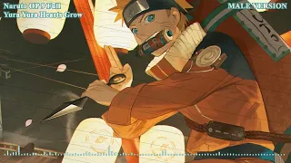 Naruto Opening 9 Full Song - Yura Yura Hearts Grow - Male Version no Cover 🎵 ❤️