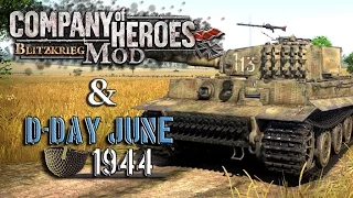 CoH Blitzkrieg mod; Historical Add-On June 1944 - Raw Game Replay.