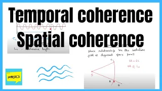 Temporal and spatial coherence