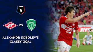 Aleksandr Sobolev's Classy Goal against Akhmat | RPL 2019/20