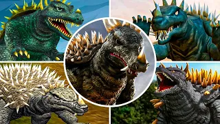 Evolution of Anguirus in Godzilla Games (1985 - 2024 | PS1 - PS5)