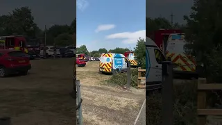 Multiple LFB Units | Responding To Large Grass Fire