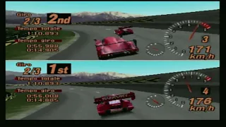 Gran Turismo 2 | Escudo vs GT-One | High Speed Ring (Real PS1 Hardware - 2023)