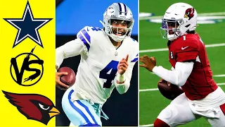 NFL Week 17 Cowboys vs Cardinals 2021-2022