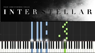 Interstellar - First Step (Piano Tutorial + sheets) - Hans Zimmer