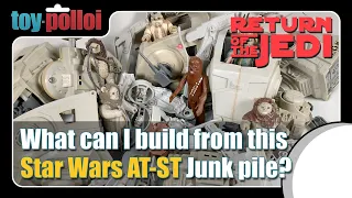 What can I build from this Junk pile of Vintage Star Wars AT-ST's - Toy Polloi