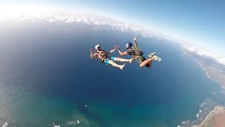 Skydive Hawaii Tracking Jump