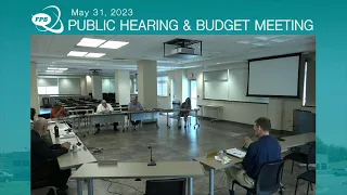 FPB Board of Directors Public Hearing & Budget Meeting 5/31/2023