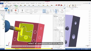 Mastercam 2018 Mill Essentials Tutorial 5 - 2D High Speed Dynamic Mill (Captioned)