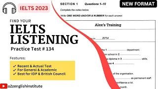 New IELTS Listening Practice Test 2023: Actual Test-134 with Answers💥 #ielts #listening #english