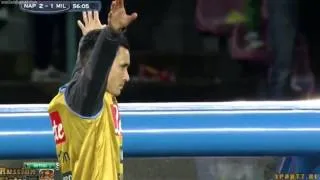 Gonzalo Higuain Great Goal ~ Napoli vs AC Milan 2 1  Serie A  HD