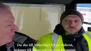 Employers Swedish om hur man kontaktar transportledningen