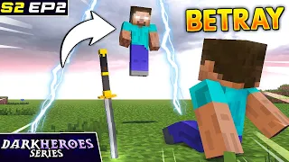 HEROBRINE Betrayed us in Darkheroes Minecraft [S2 Episode 2]