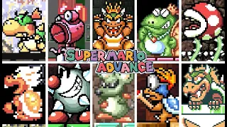 SUPER MARIO ADVANCE SERIES - All Bosses