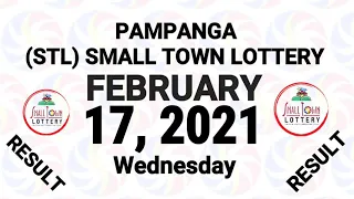 STL Pampanga February 17 2021 (Wednesday) Result | Small Town Lottery (STL) Draw