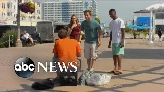 Teens Harass And Humiliate the Homeless | What Would You Do? | WWYD