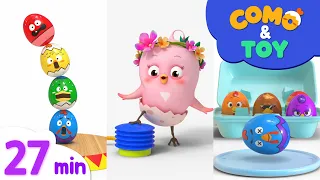 Como | Microwave + more Episodes 27min | Learn colors and words | Como Kids TV