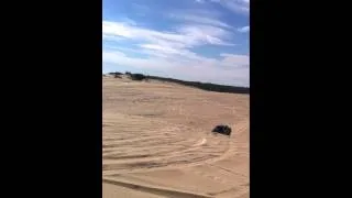 Stockton beach Hilux