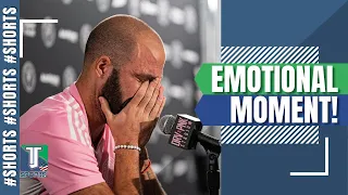 Gonzalo Higuain was EMOTIONAL after announcing his RETIRENMENT #Shorts