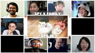 『Spy x Family』 Episode 10 Reaction Mashup |  スパイファミリー